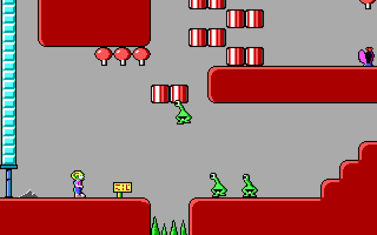 [31/05/2022] Bis auch PC-Plattformer mit flüssigem Scrolling wie in Super Mario Bros. auftrumpfen, dauert es noch bis zum Release von Commander Keen 1: Marooned on Mars, das id Software am 14. Dezember 1990 veröffentlicht. Kreativer Kopf hinter der Darstellungstechnik namens „Adaptive Time Refresh“ ist John Carmack.