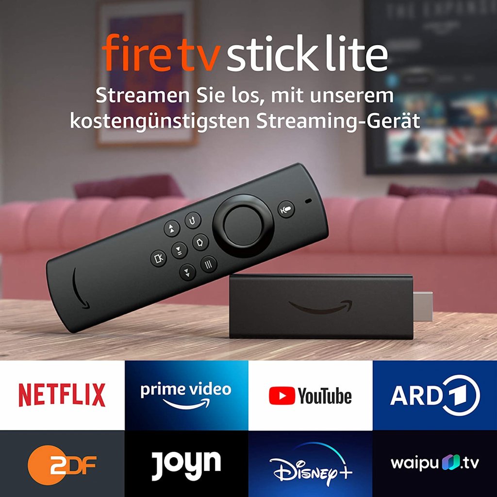[07/05/2022] Der Fire TV Stick Lite ist der günstigste Prime Video-Player - und derzeit noch günstiger.