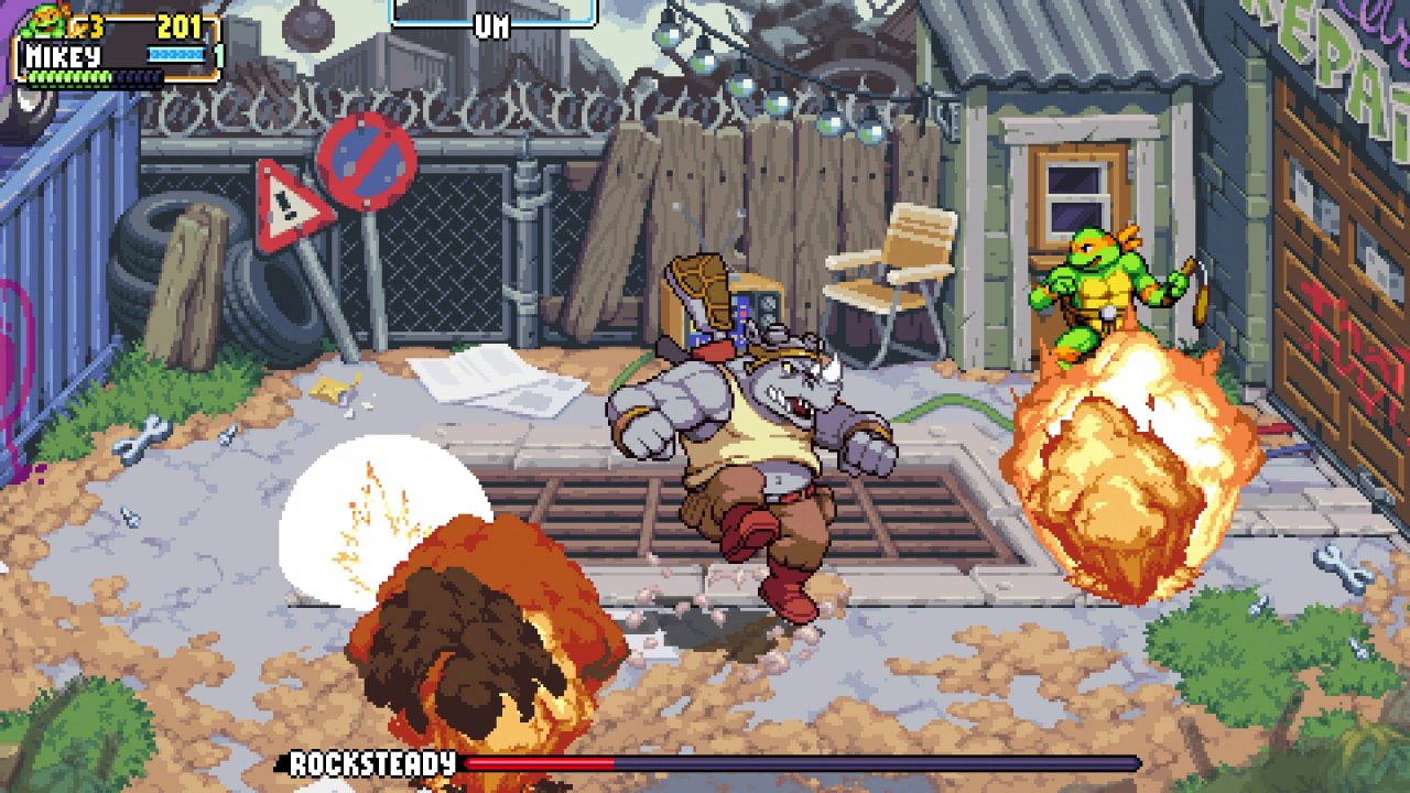 [09/05/2022] Trotz Pixeloptik ist TMNT Shredder's Revenge richtig hübsch anzuschauen.