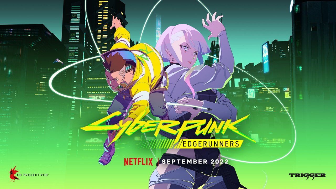 Cyberpunk: Edgerunners - Promo Art mit David und Lucy