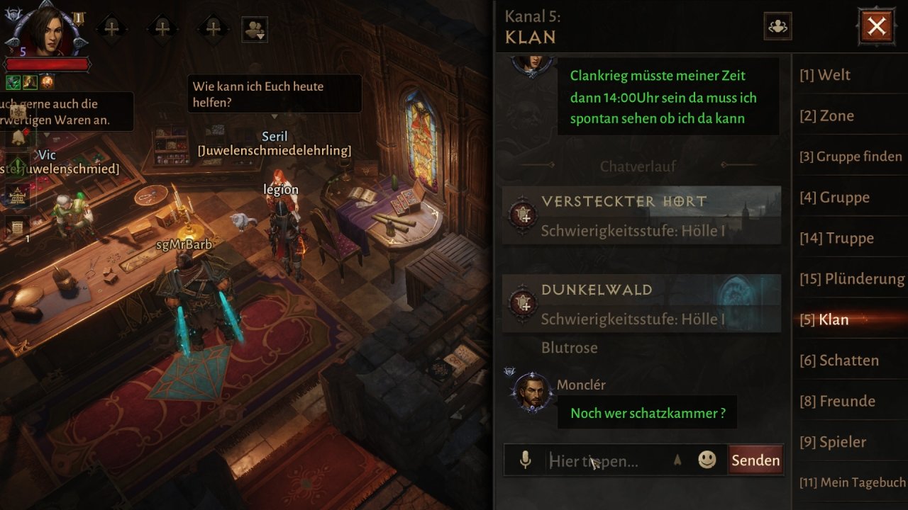 [15/06/2022] Die Chat-Funktion wirkt besonders auf dem PC noch etwas ausgereift.