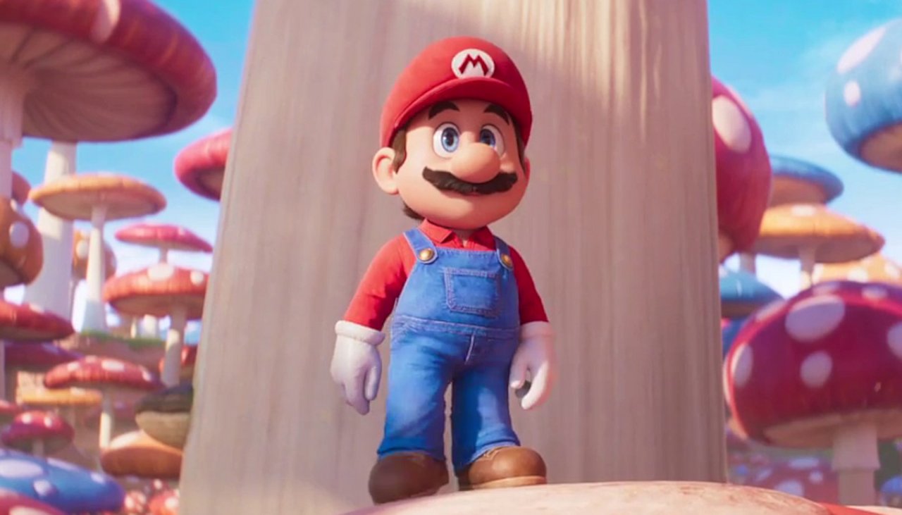 Super Mario im Film.