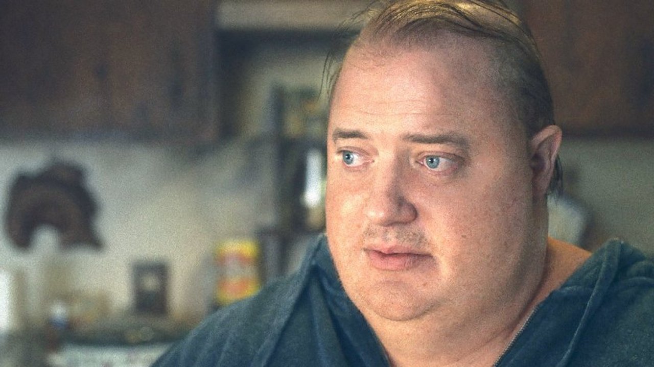 Brendan Fraser in The Whale.