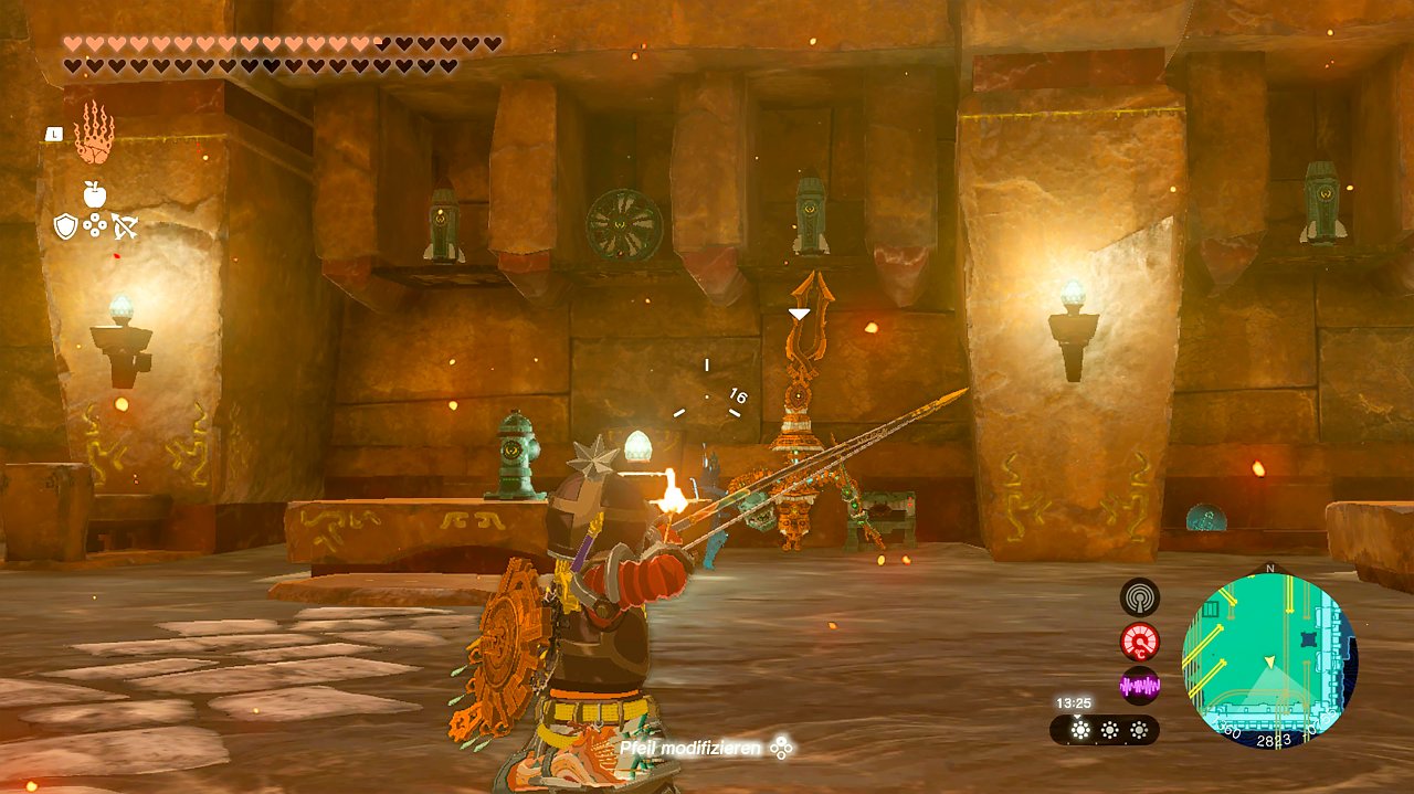 Im Feuertempel von The Legend of Zelda: Tears of the Kingdom