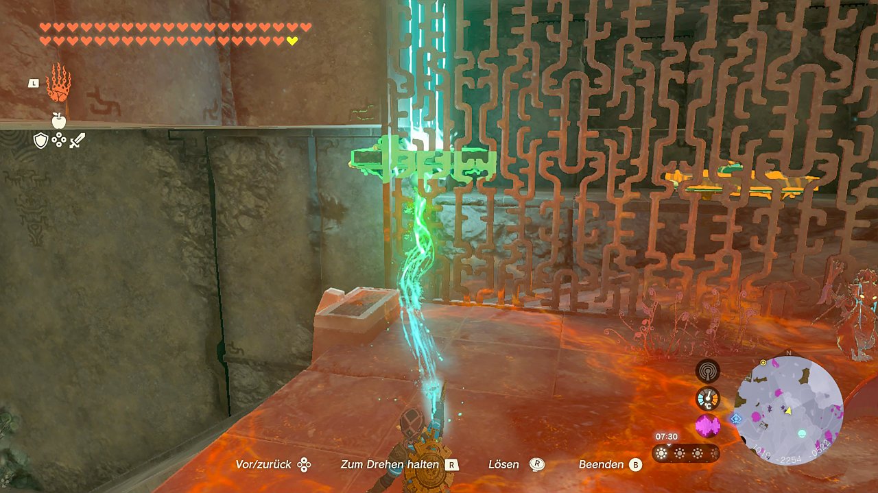 In einer unterirdischen Fabrik in The Legend of Zelda: Tears of the Kingdom