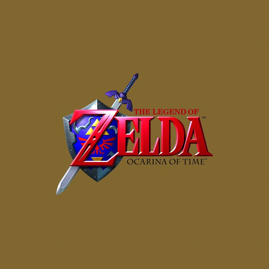 Das Logo von The Legend of Zelda: Ocarina of Time
