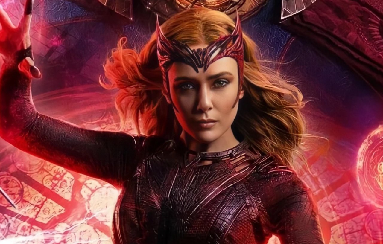Elizabeth Olsen als Scarlet Witch.