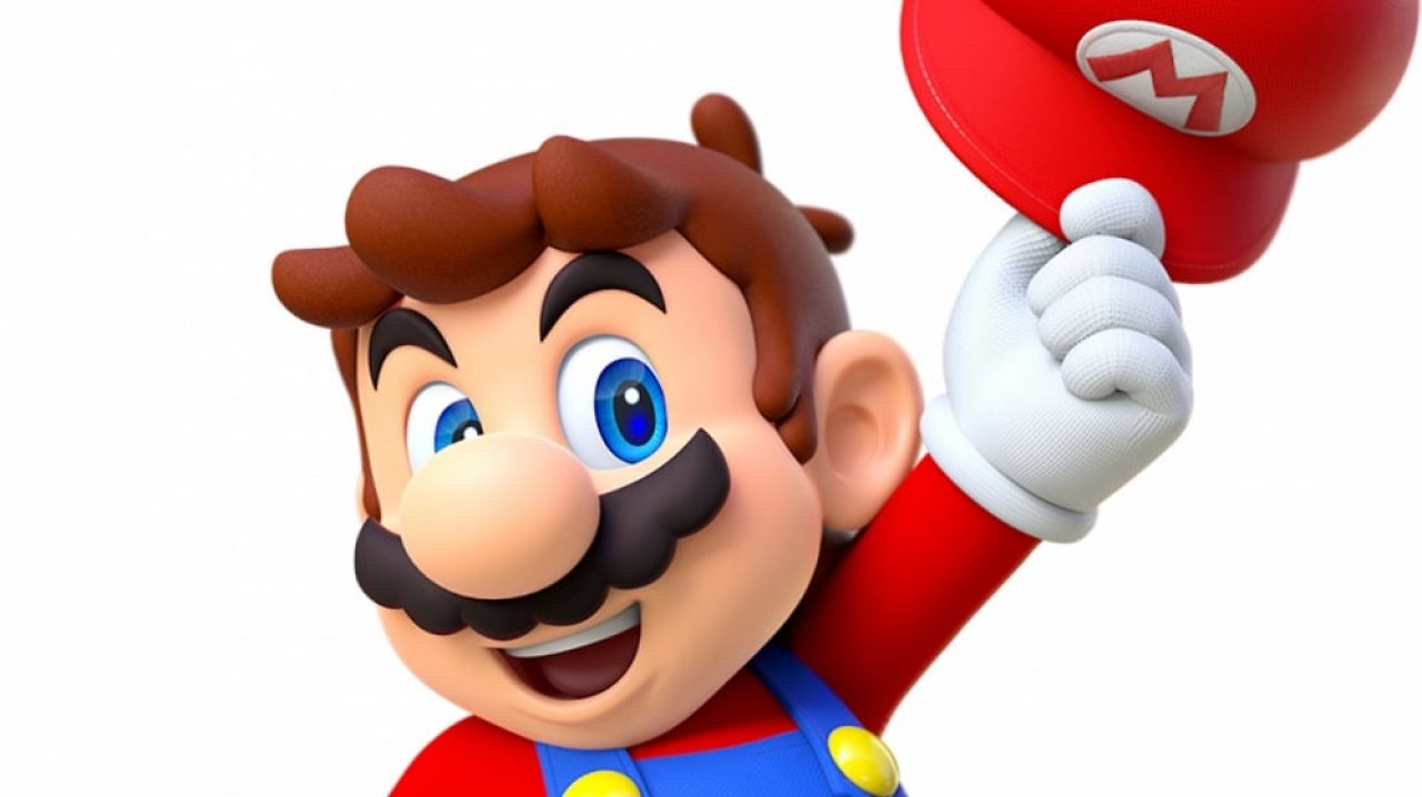 Mario lupft seine Mütze zum Gruß.