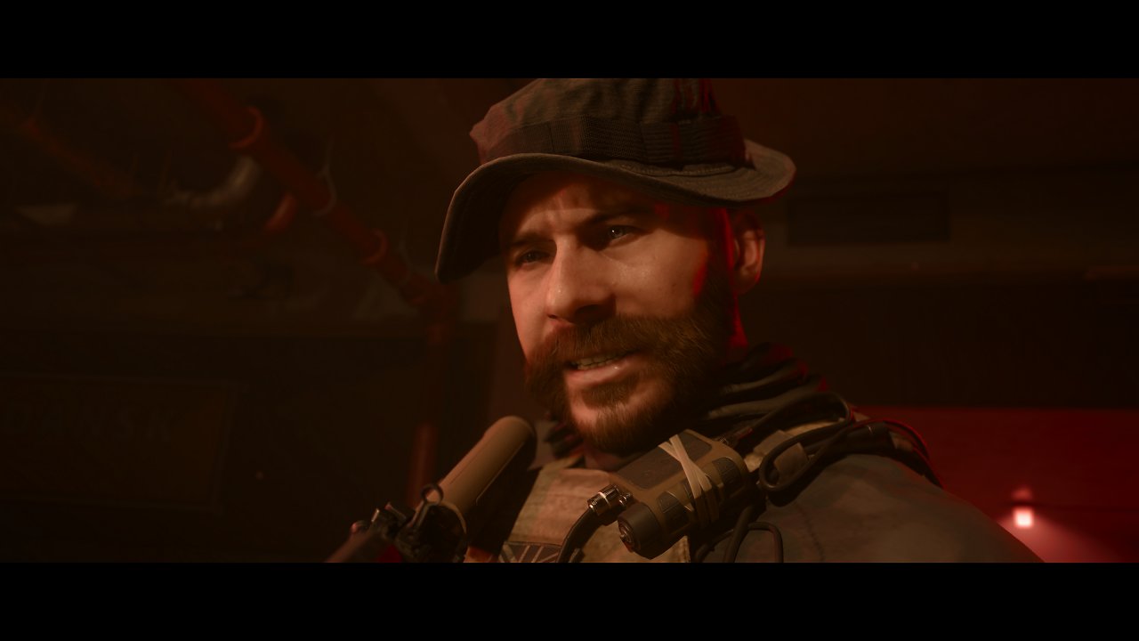 Captain Price schaut grimmig in die Kamera.