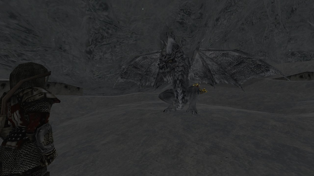Der Eisdrache Finkregh aus Gothic 2
