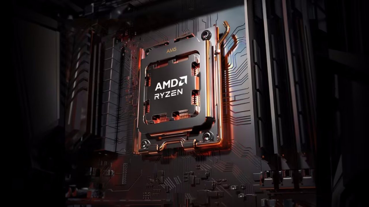 Sockel mit AMD-CPU