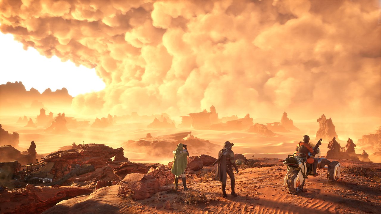Menschen auf dem Wüstenplaneten Arrakis