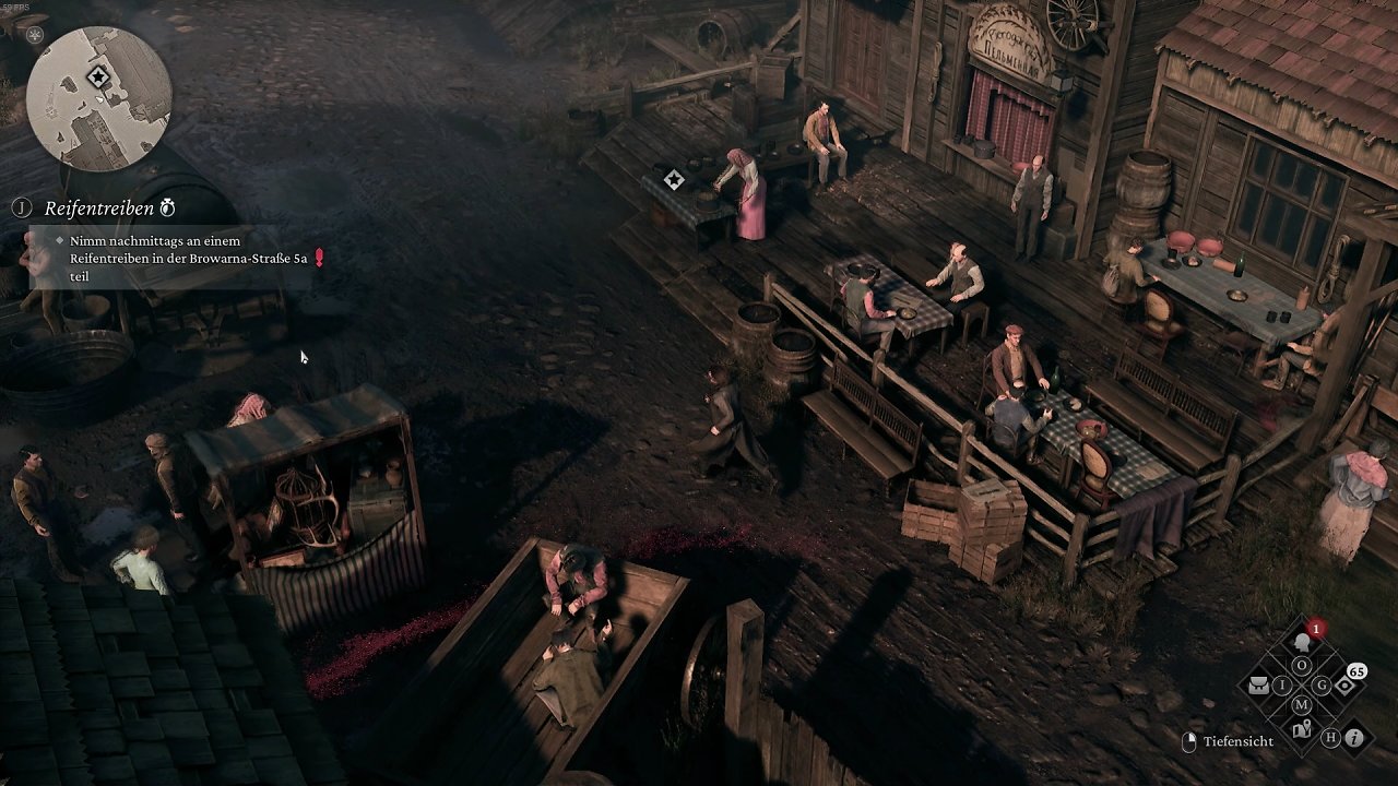 [08/03/2024] Auf den Straßen tummeln sich Dutzende NPCs. Leider bewegen sich die allermeisten von ihnen nicht vom Fleck.