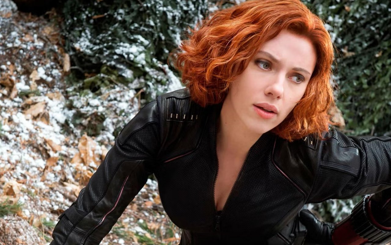 Scarlett Johansson als Black Widow.