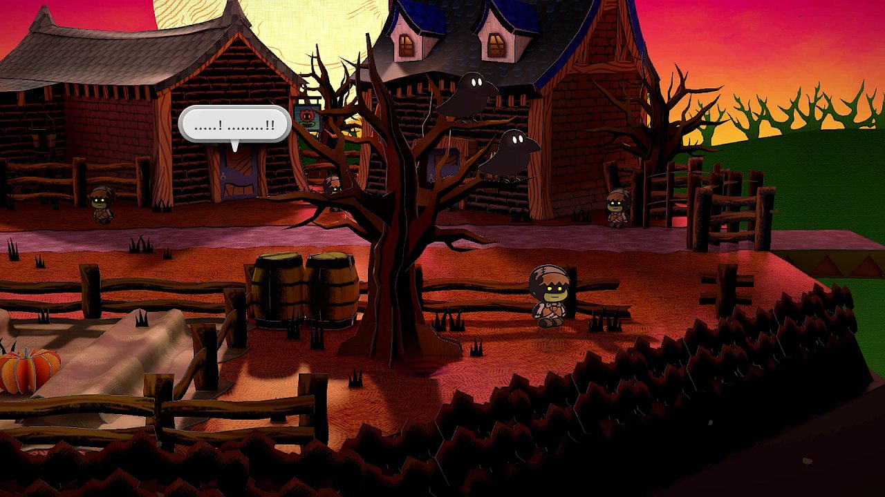 Gruselwald in Paper Mario