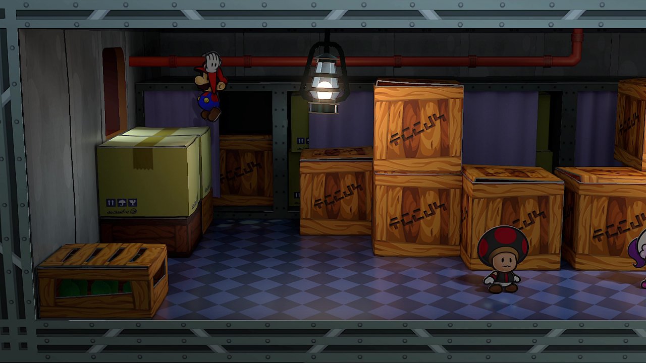 Lagerhaus in Paper Mario
