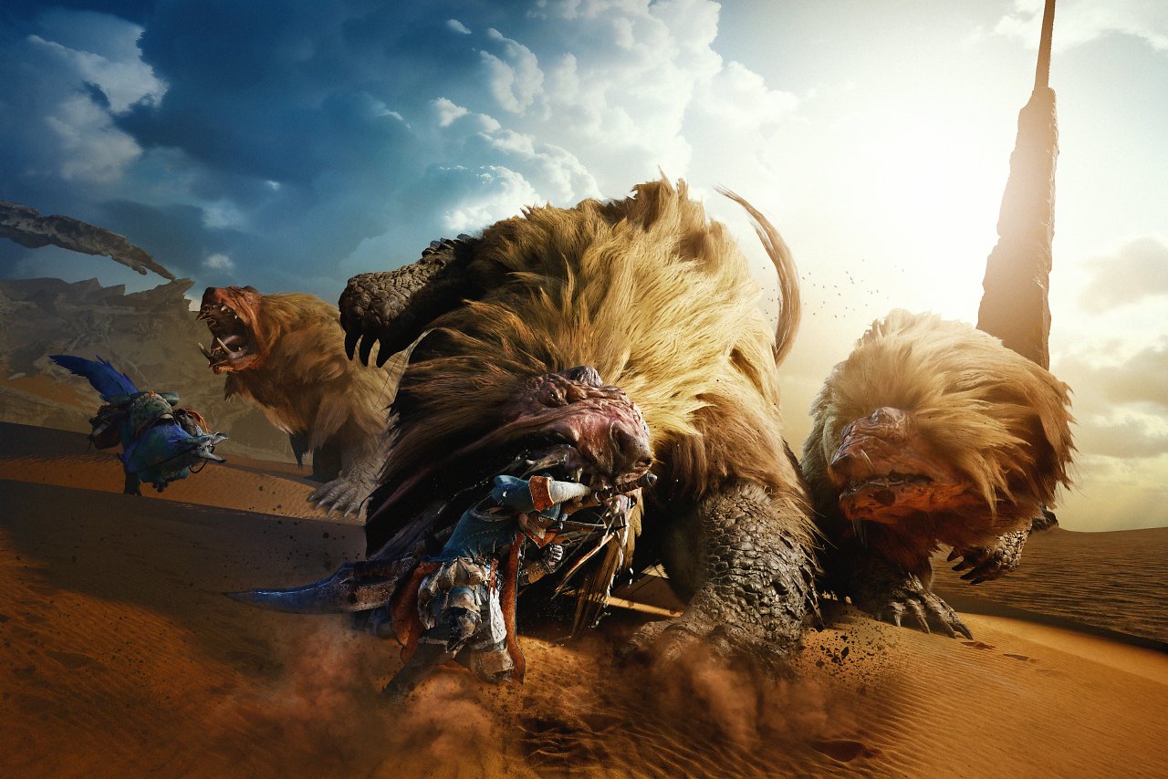 Mehrere Monster in Monster Hunter Wilds