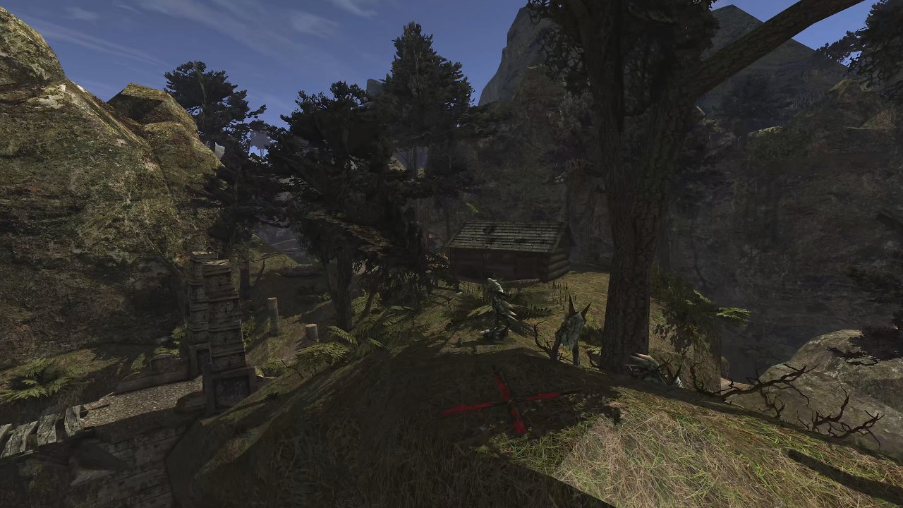 Landschaftsbild von Jharkendar in Gothic 2: Die Nacht des Raben