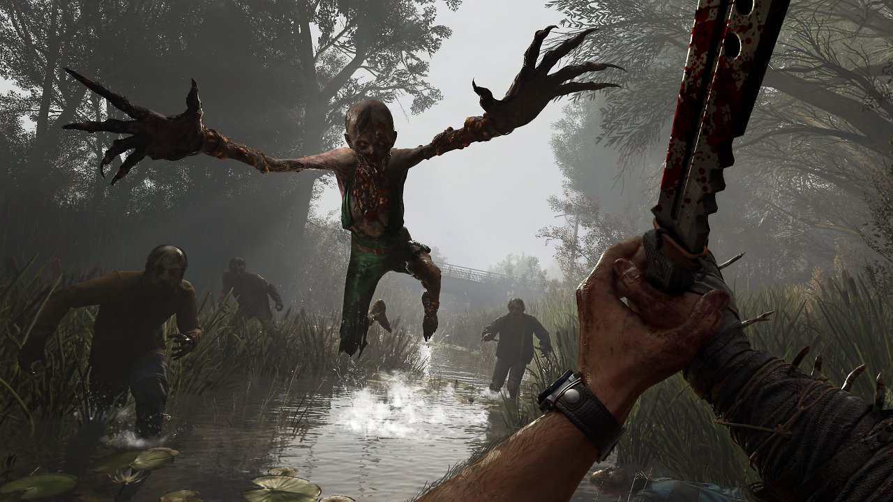 Zombie Attacke im Sumpfgebiet in Dying Light The Beast