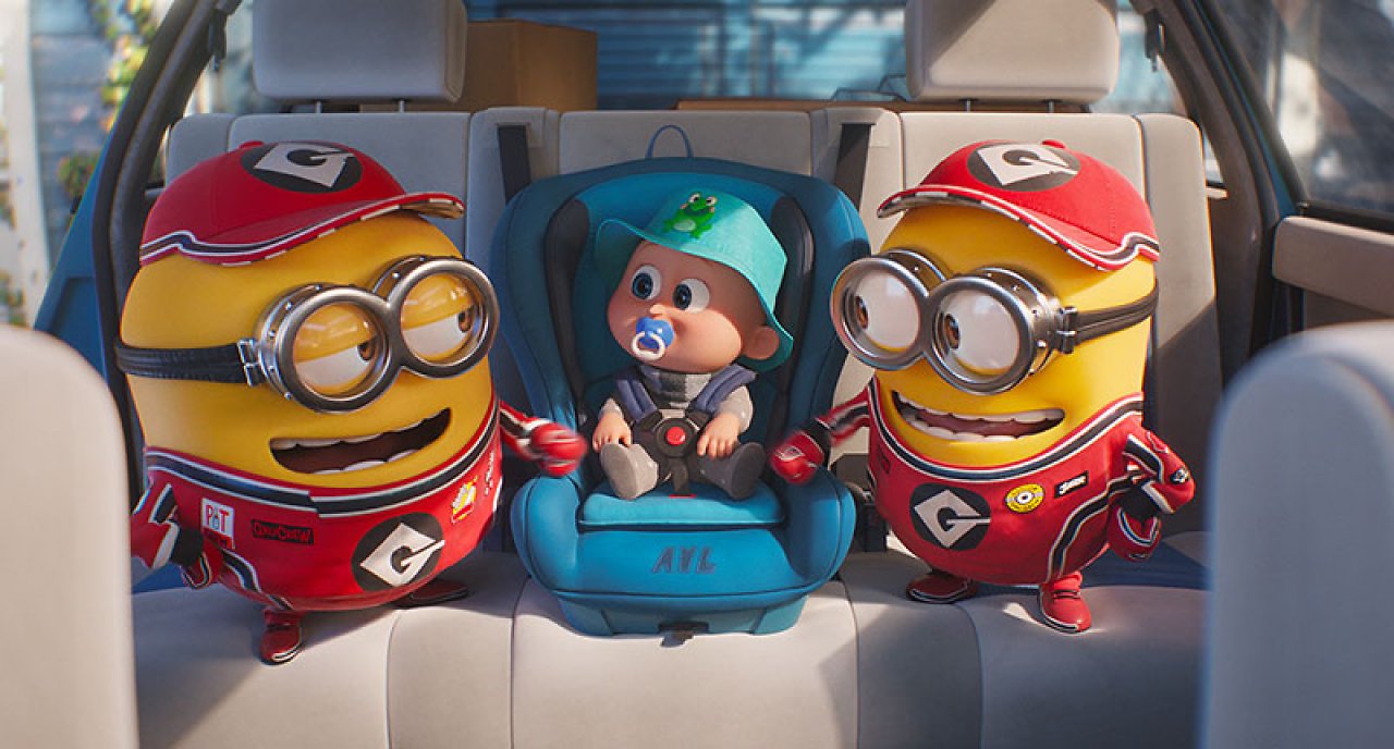 Die Minions albern herum im Kinofilm "Ich - Einfach unverbesserlich 4"