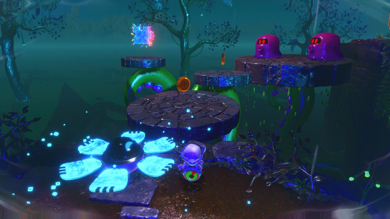 Astro Bot ist auf der Suche nach einem Puzzleteil