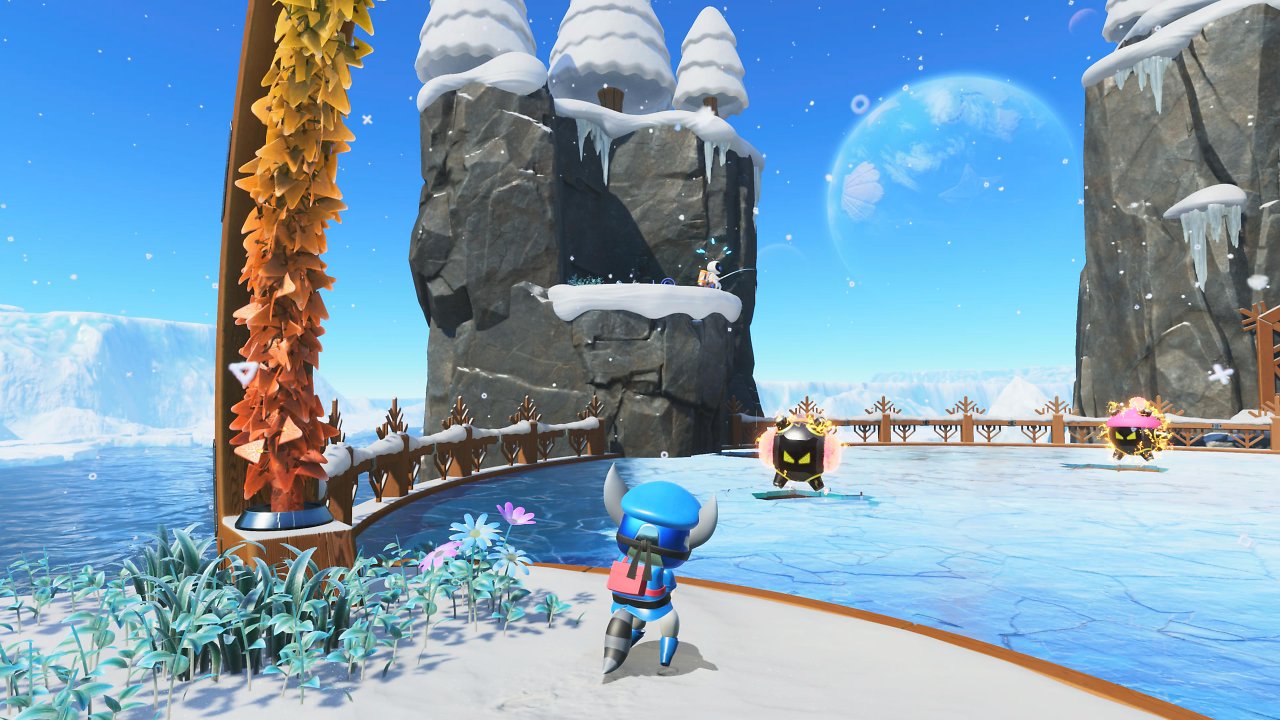 Astro Bot rettet einen anderen Bot
