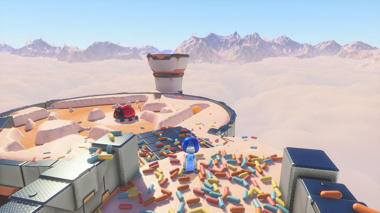 Astro Bot sucht nach dem versteckten Portal
