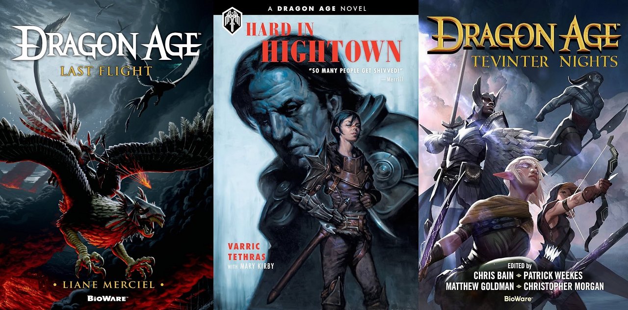 Cover von Last Flight, Hard in Hightown und Tevinter Nights