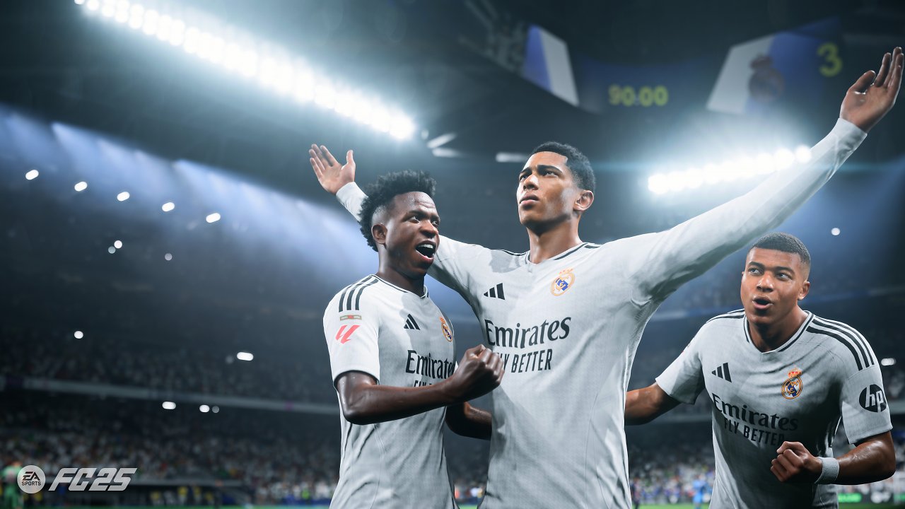 Vini Jr., Bellingham und Mbappé in EA Sports FC 25