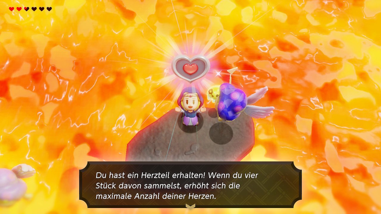 Zelda Echoes of Wisdom Herzteil Eldin Lavasee