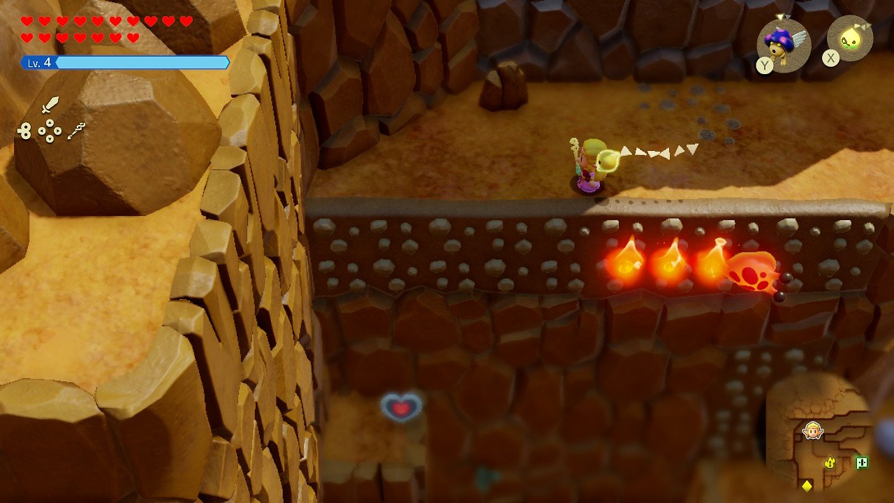 Zelda Echoes of Wisdom Herzteil Eldin Vorsprung