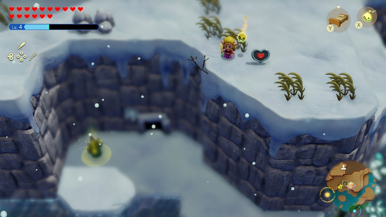 Zelda Echoes of Wisdom Herzteil Hebra Plateau