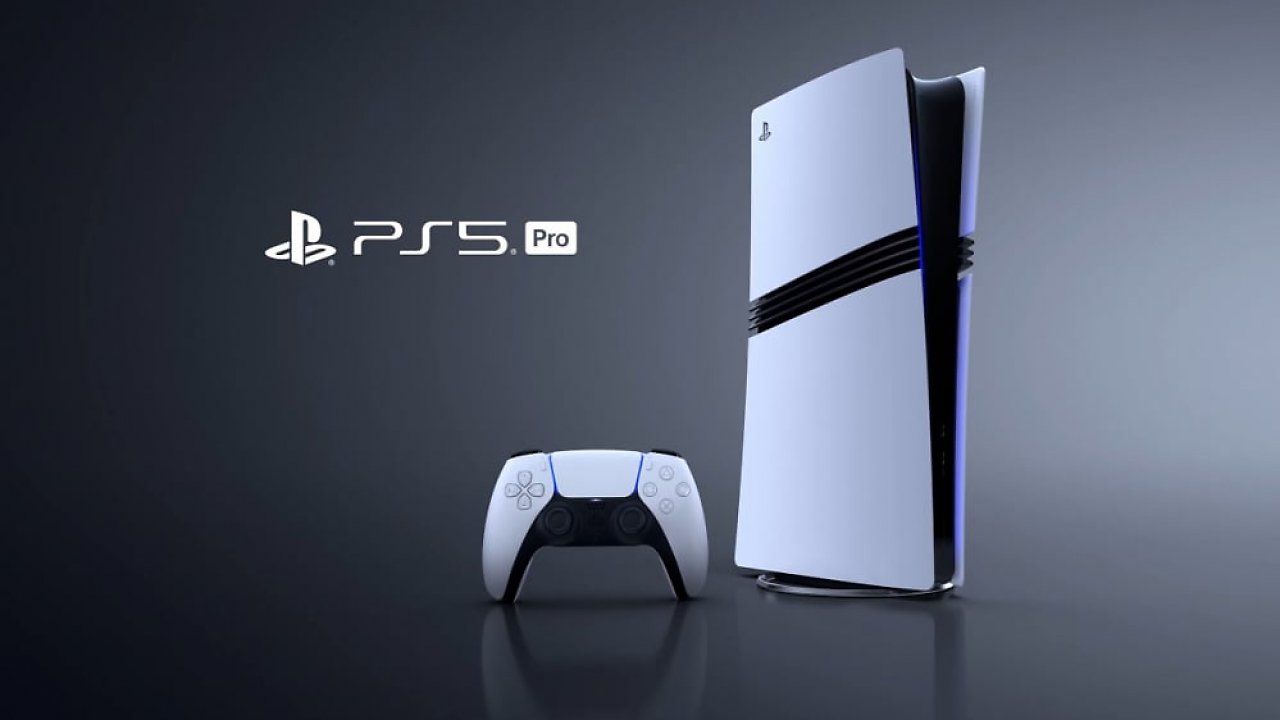 Die Playstation 5 Pro mit Controller