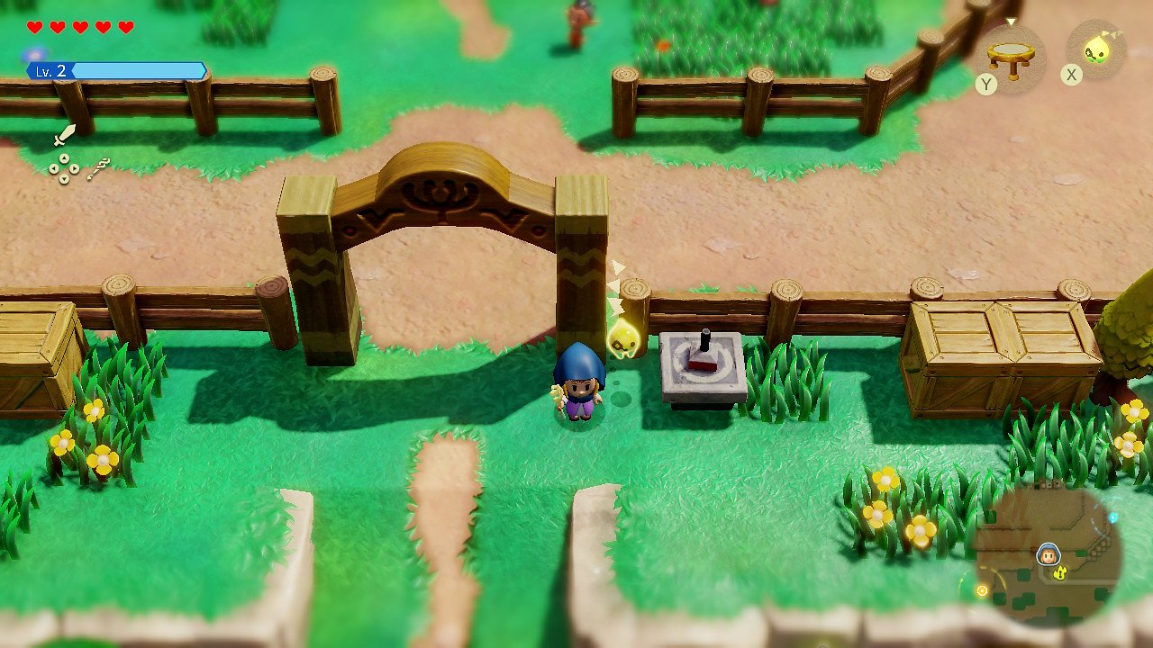 Zelda Echoes of Wisdom Stempelstation Hyrule Farm