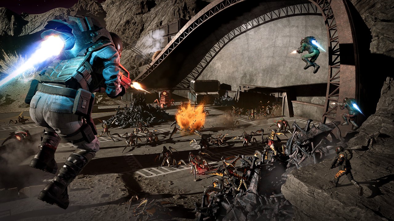 Ein Presse-Asset zu Starship Troopers Extermination
