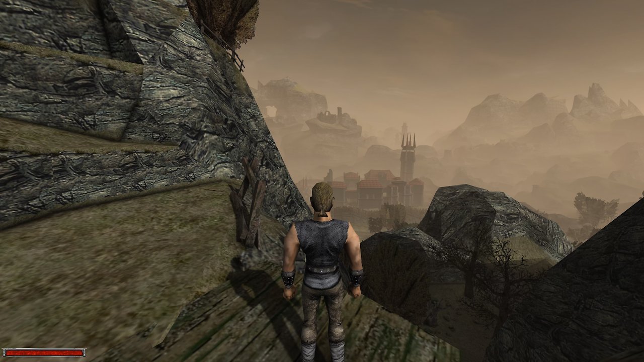 Ausblick auf das Minental in Gothic 1