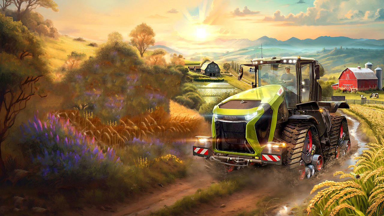Das Titelbild der Landwirtschafts-Simulator
