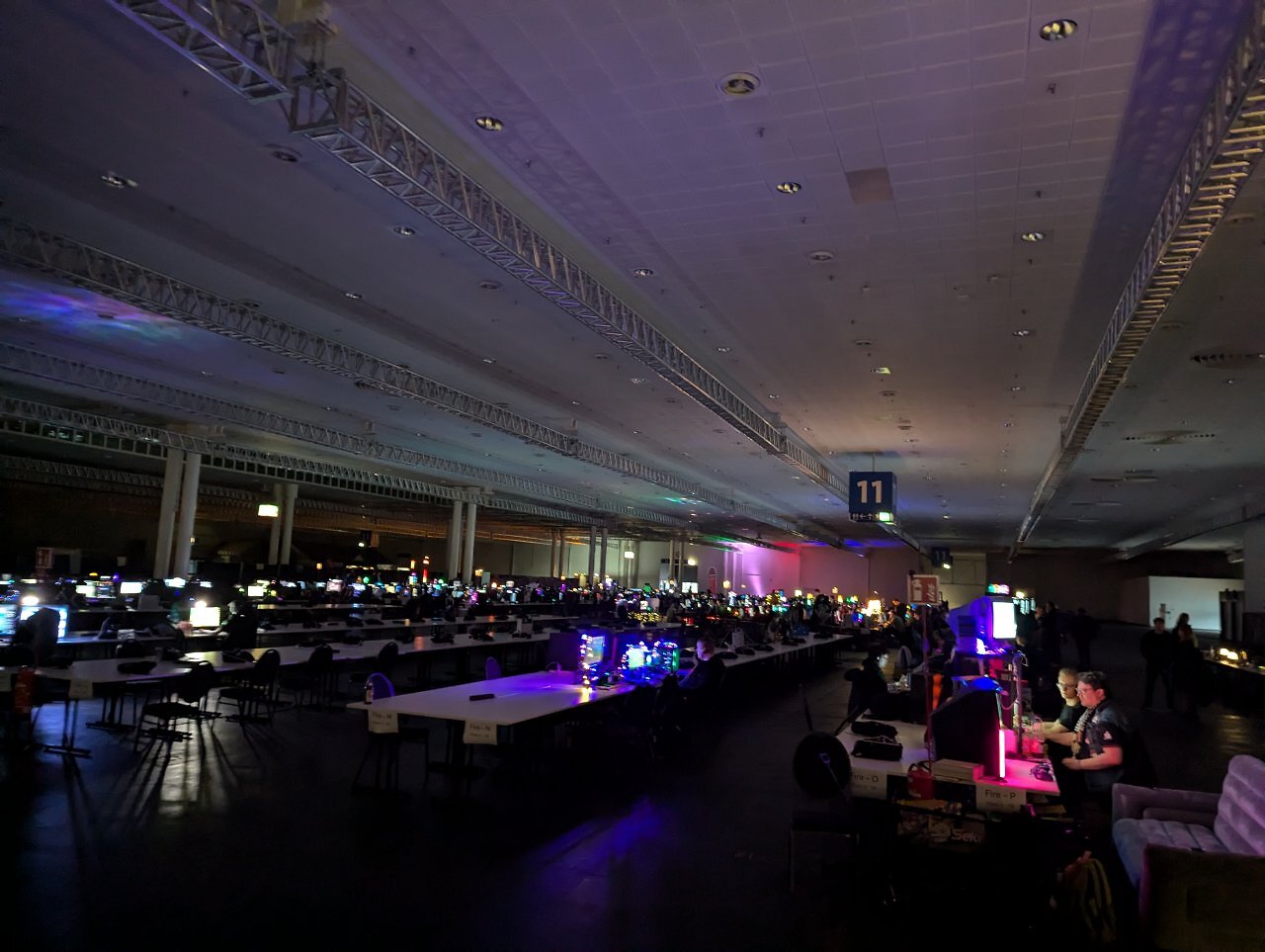 Lan Party auf der Gamevasion 2024