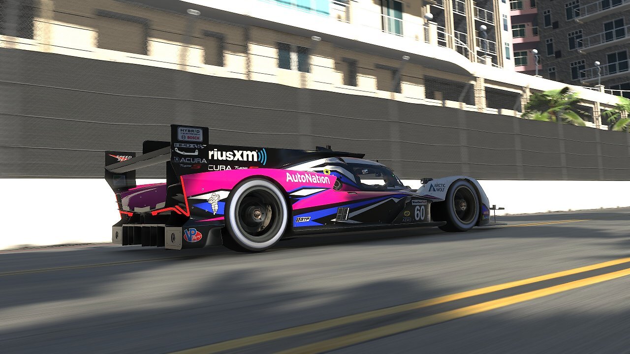 Ein Hypercar in iRacing
