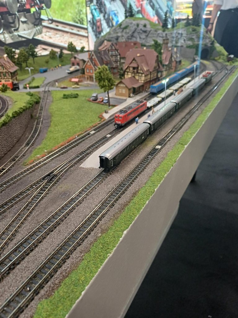 Eine Modelleisenbahn von Märklin