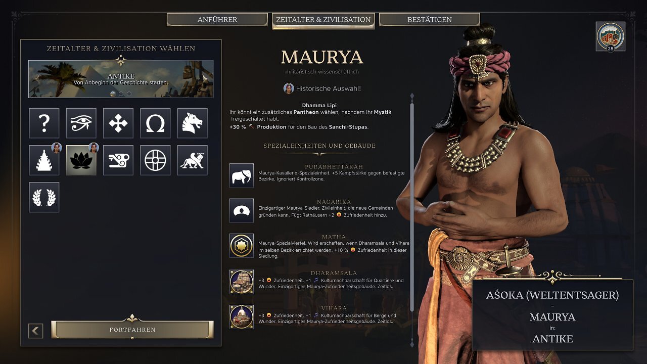 Die Zivilisation Maurya