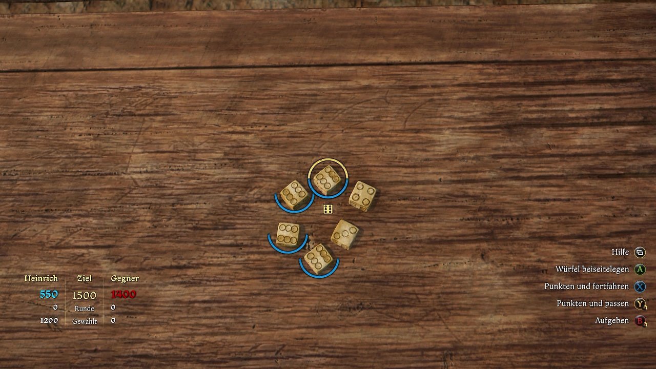 Würfelglück in Kingdom Come Deliverance 2