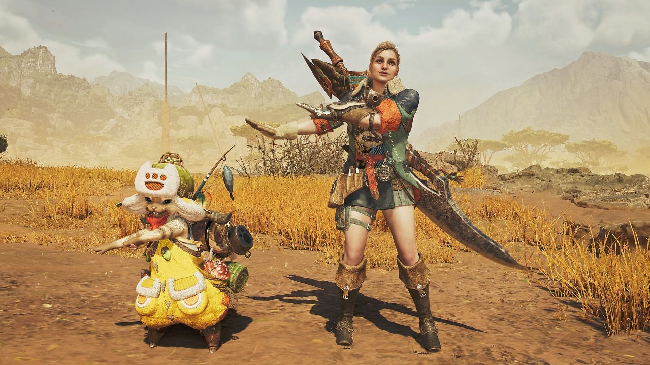 Die Jägerin und der Palico
