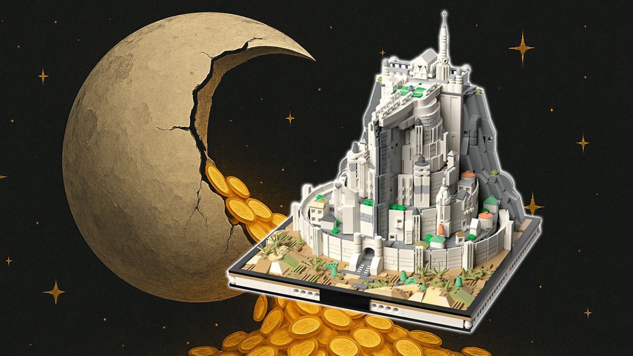 [20/04/2025] Flieht, ihr Mondpreise: Lego-Rivale klemmt an Minas Tirith erinnerndes Set für keine 40 Euro raus (1)