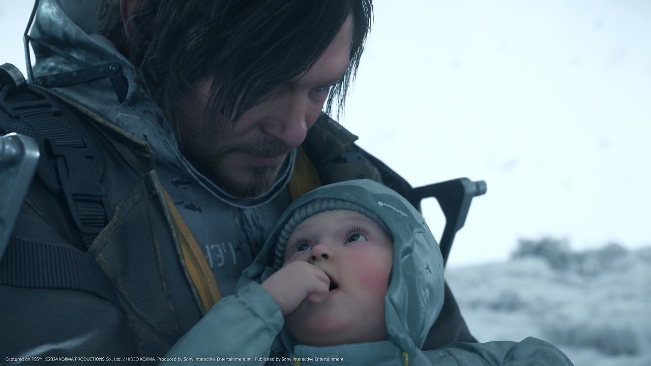 Sam und Lou in Death Stranding 2.
