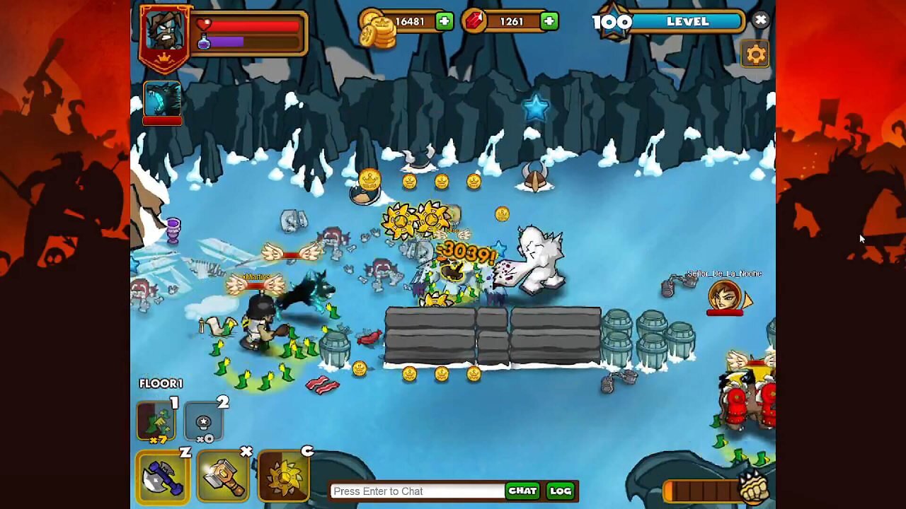 Dungeon Rampage Spielszene
