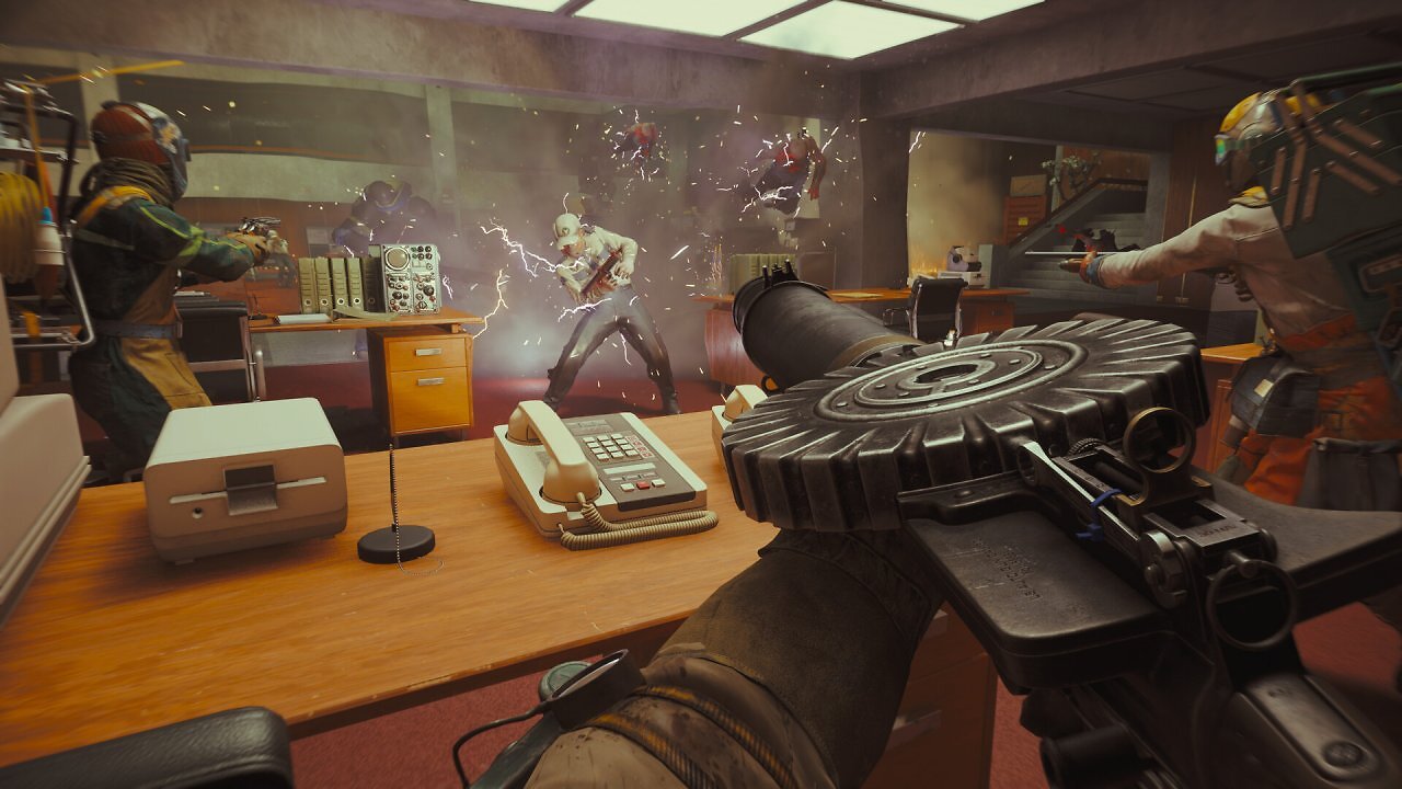 Ein Feuergefecht in FBC Firebreak