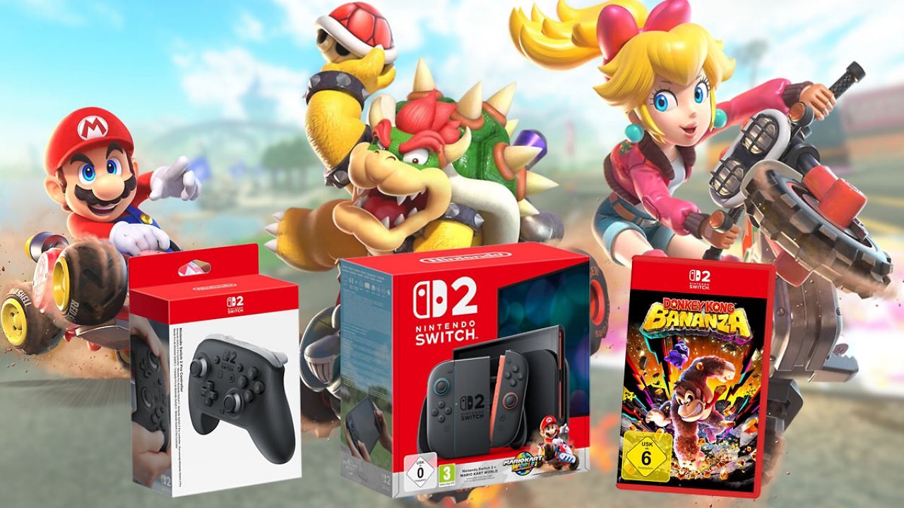 Switch 2 zum Release kaufen: Die besten Angebote für Konsole, Zubehör und Spiele