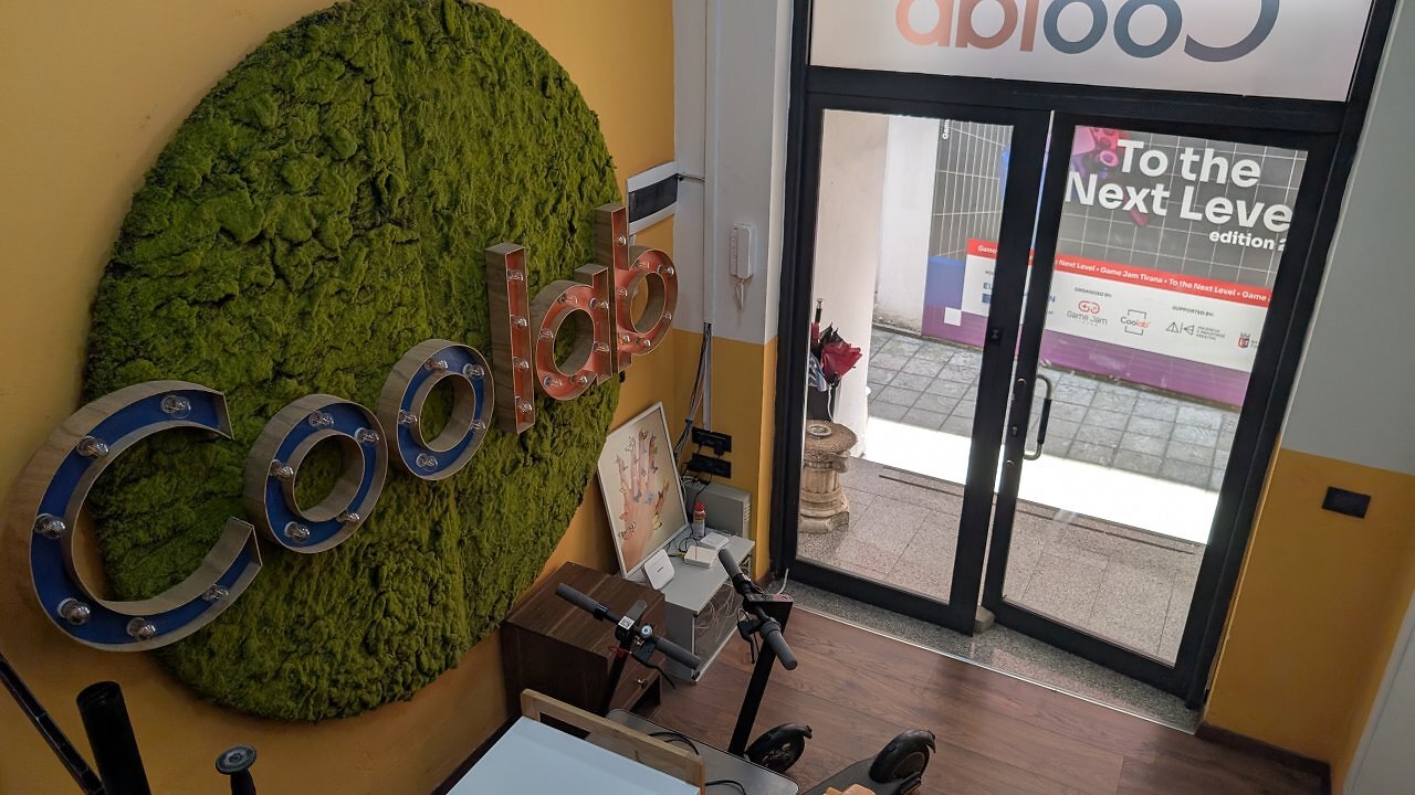 Coolab als Arbeitsplatz in Tirana