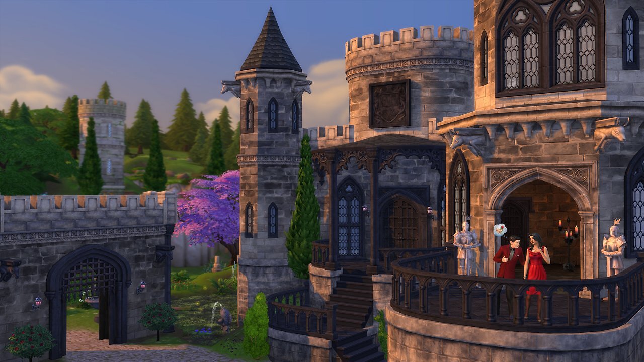 Ein Schloss aus die Sims 4